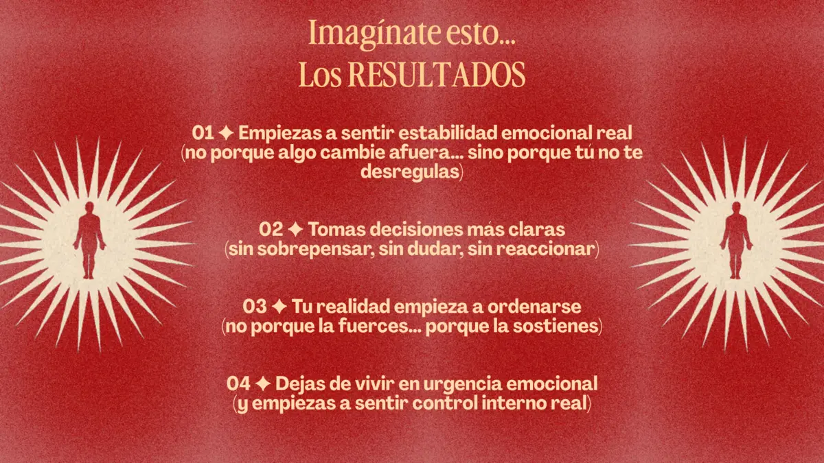 Sección de resultados de una landing page — proyecto de Sabrina